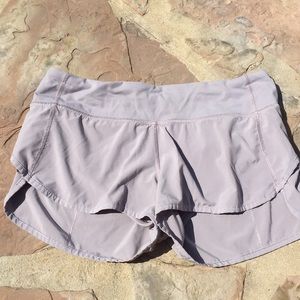 Lulu Lemon Speed Shorts